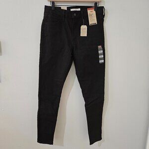 Women's Levi's 720 High-Rise Super Skinny Black Jeans, Size 12